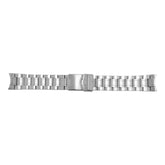 Bobroff Silver Stainless Steel Bracelet Watch